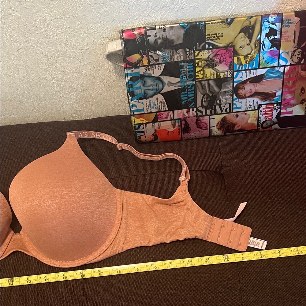 #1276=Victoria's Secret Light Brown Bra - Picture 5 of 6